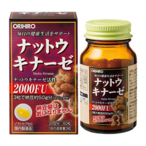 Nattokinase 2000FU Orihiro 60 viên